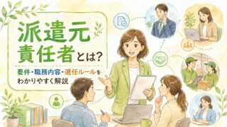 派遣元責任者とは？要件・職務内容・選任ルールをわかりやすく解説