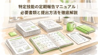 特定技能の定期報告マニュアル｜必要書類と提出方法を徹底解説